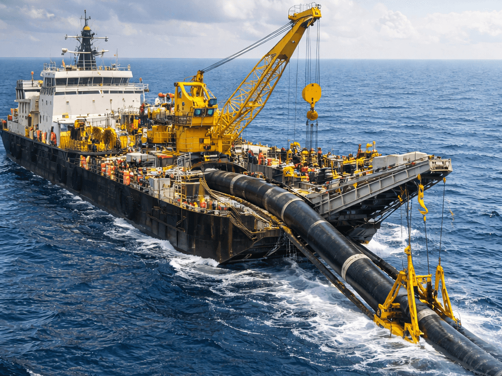 Subsea Pipeline Laying Vessel