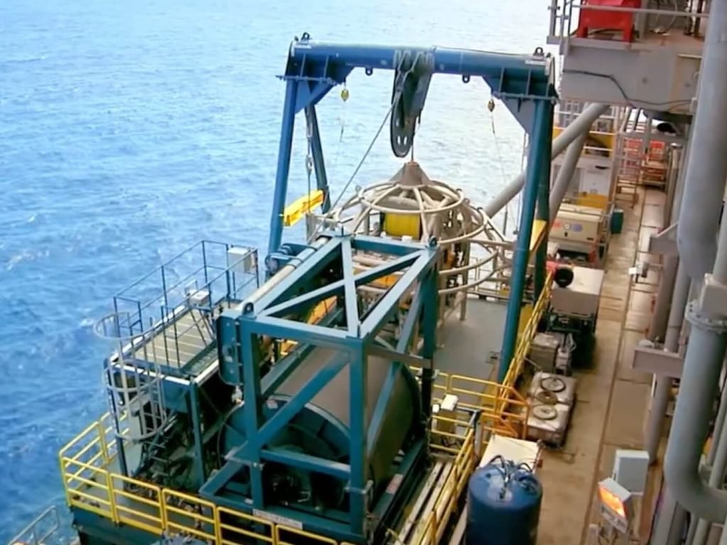 equipment on perdido spar platform