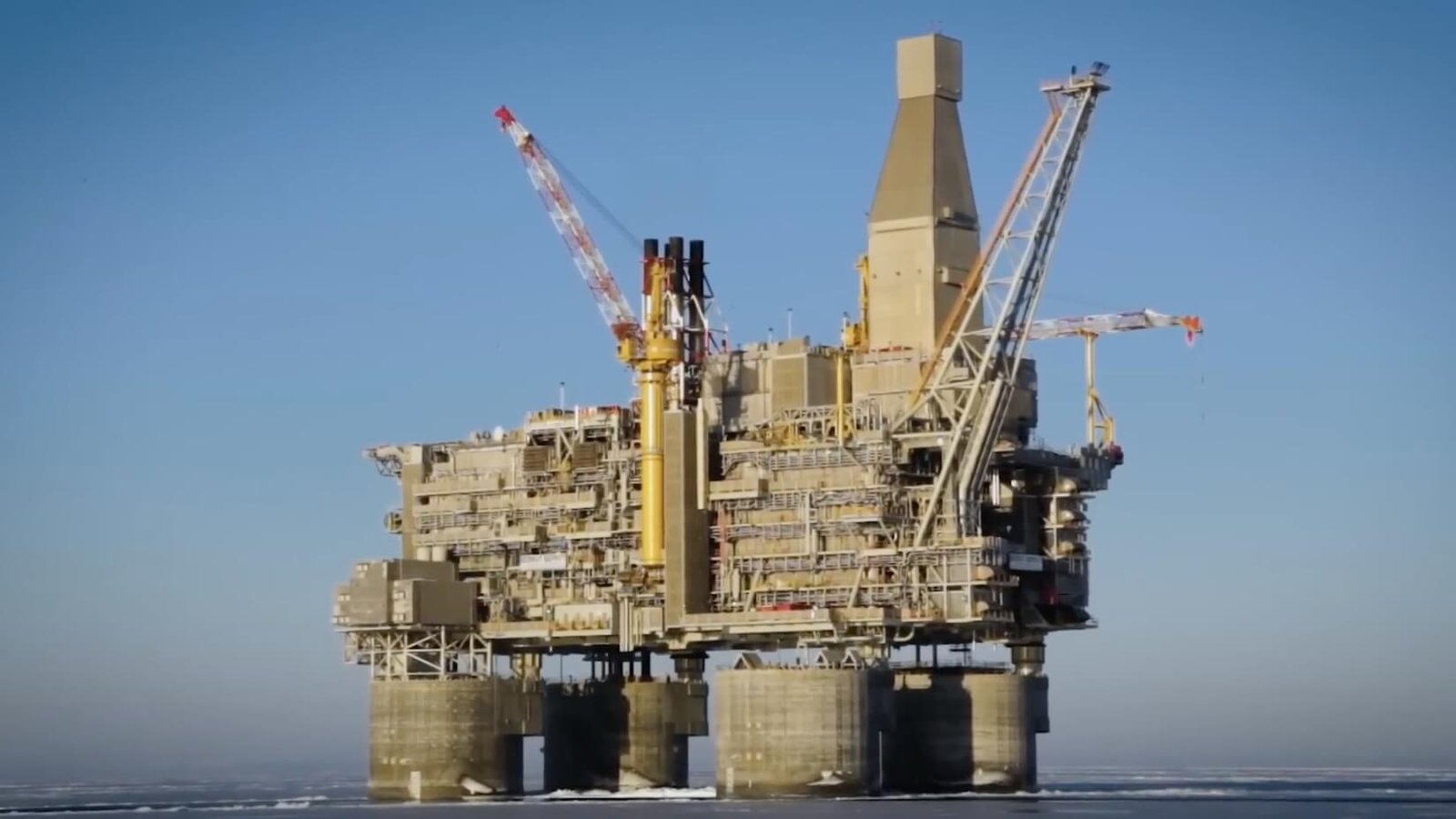 Berkut Oil Rig Platform